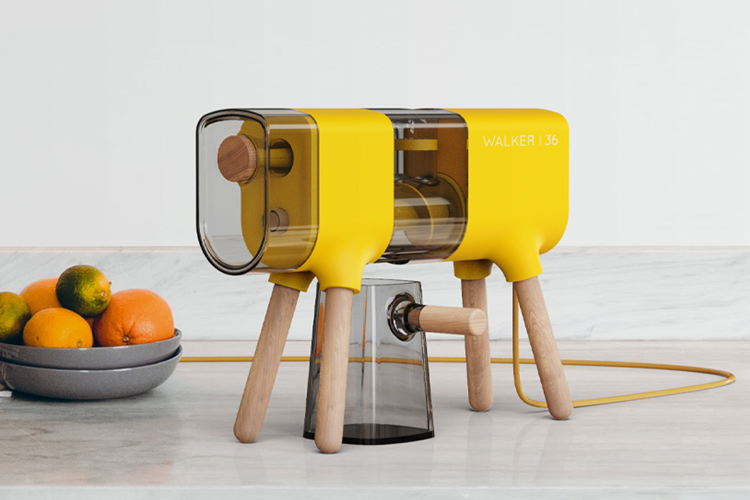 Juicer，Mini，yellow，