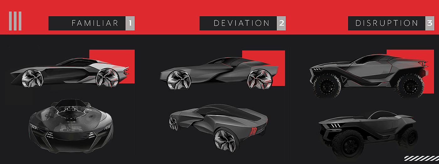 Off-road vehicle，gules，conceptual design，