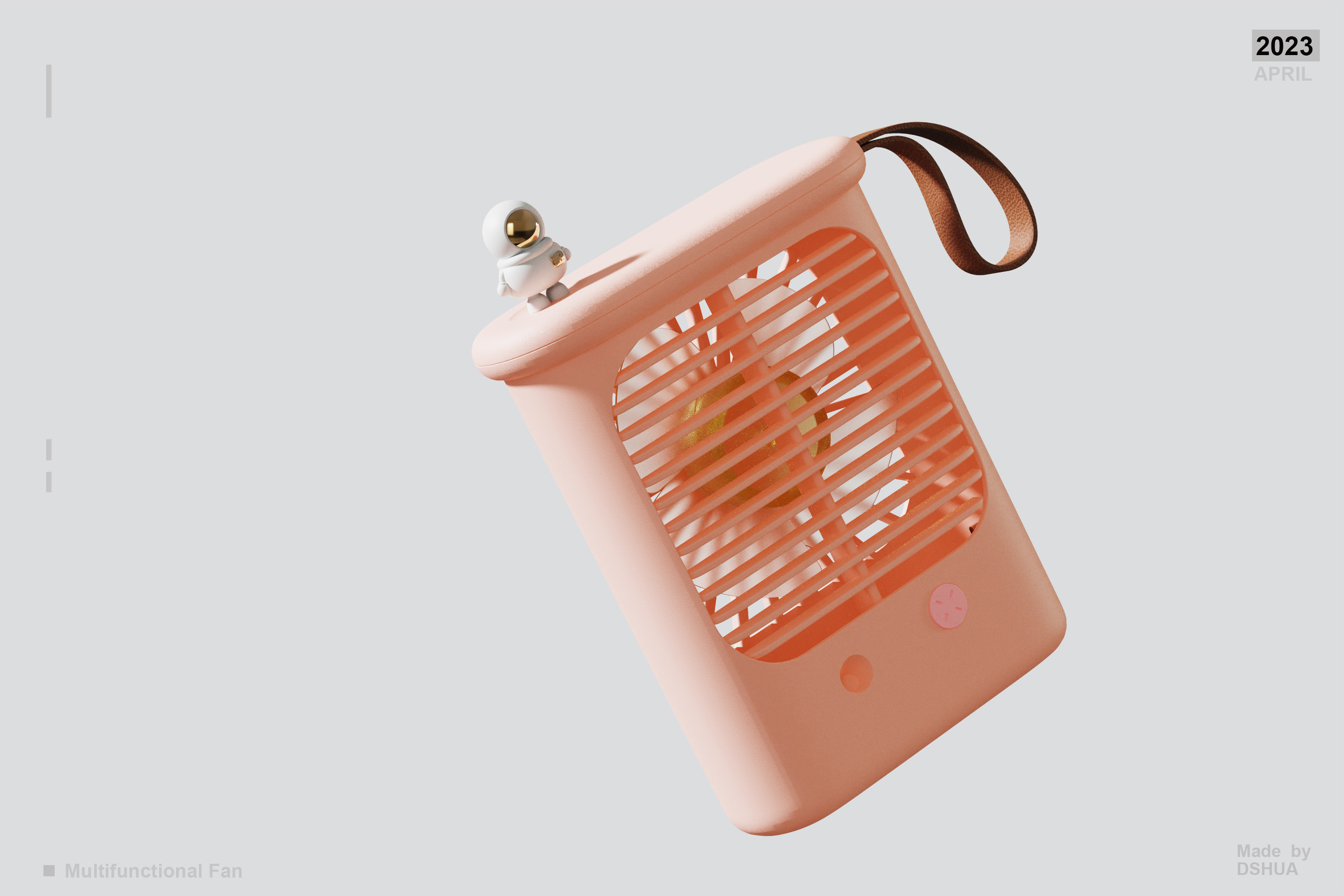 Humidifier，Fan，desktop，astronaut，