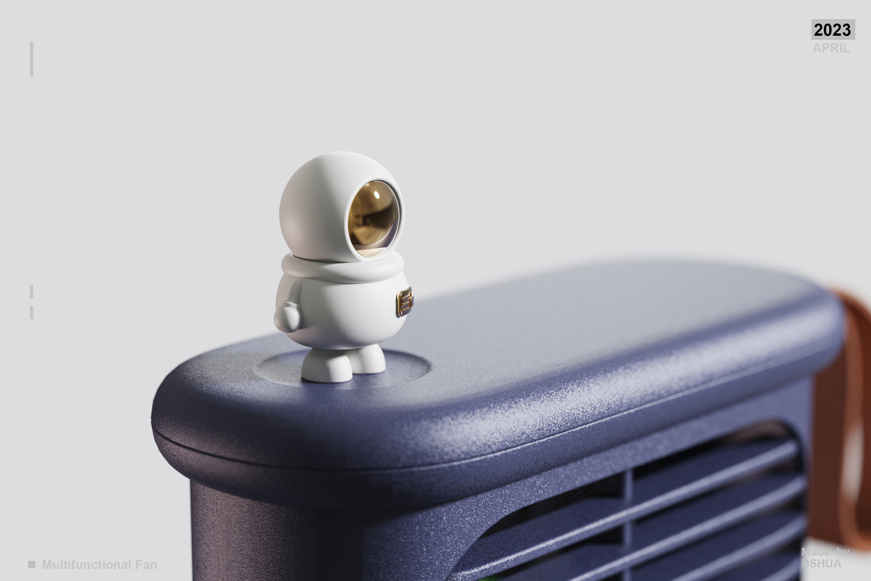 Humidifier，Fan，desktop，astronaut，