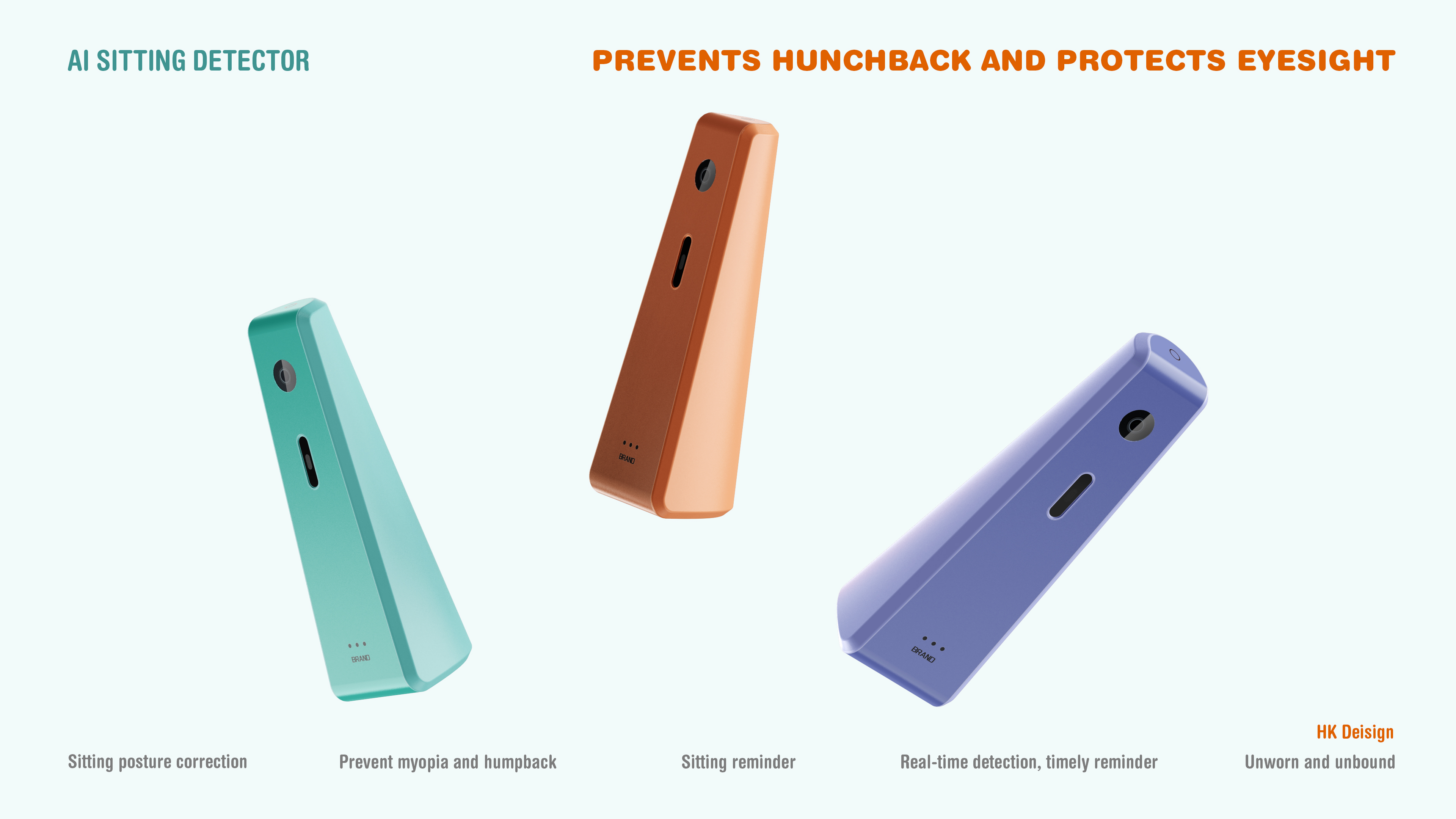 product design，AI sitting posture detection，work study，