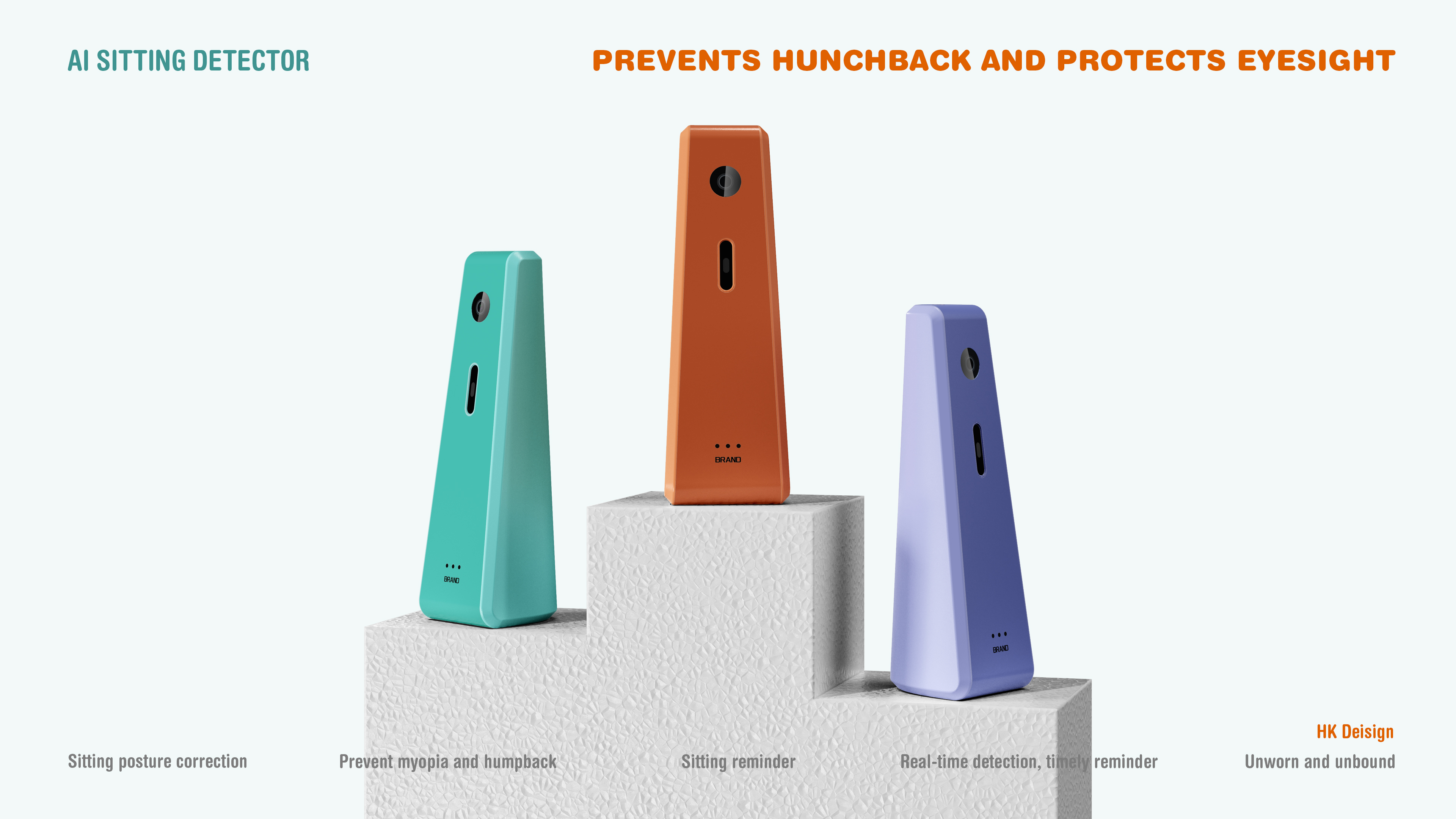 product design，AI sitting posture detection，work study，