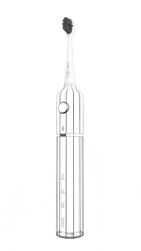 Electric toothbrush，product design，original，Household products，Structural design，Realistic rendering，Product rendering，sample reels，
