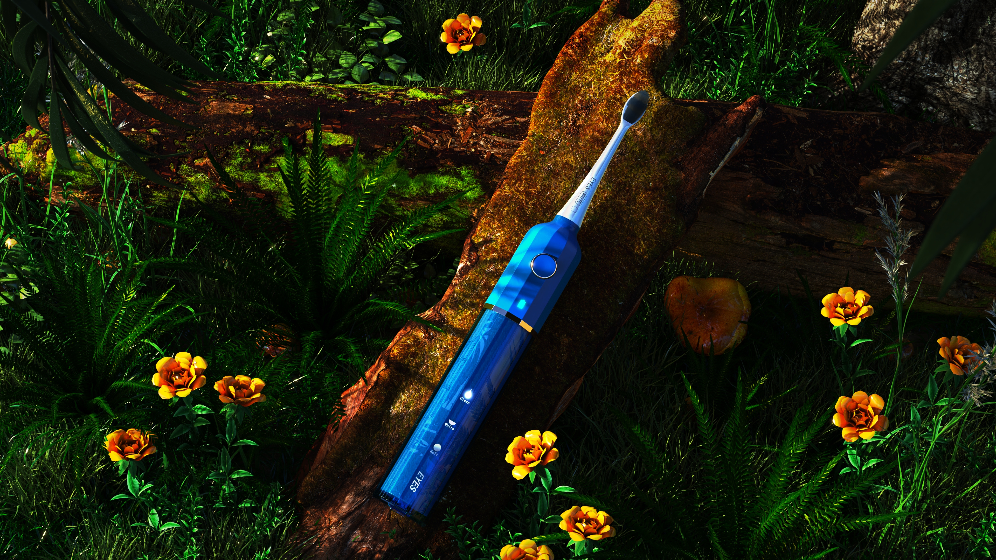 Electric toothbrush，product design，original，Household products，Structural design，Realistic rendering，Product rendering，sample reels，