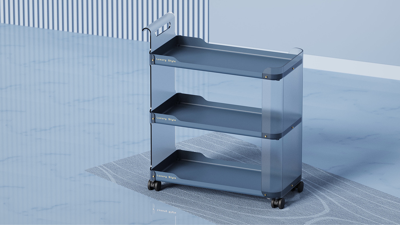 Acrylic，Storage rack，Trolley，Layer frame，Acrylic Storage Rack，Acrylic trolley，