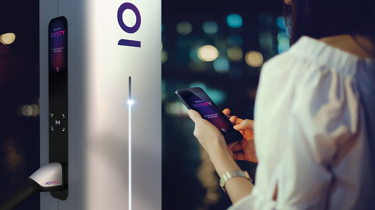 charge，IONITY，Charging pile，Charging base station，