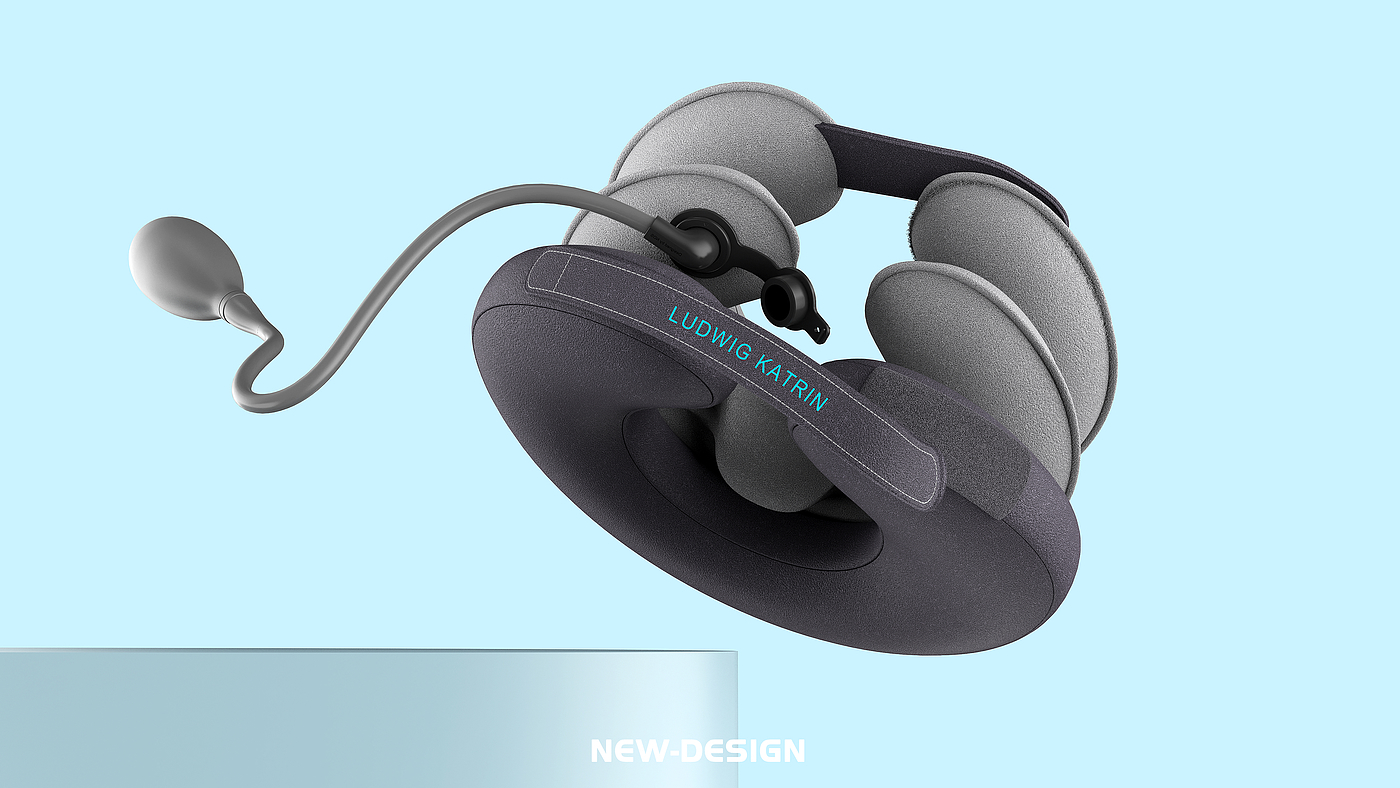 Cervical Spine Protection，Gentle material，Traditional Chinese Medicine Health Care，medical apparatus and instruments，industrial design，product design，NEW-DESIGN，