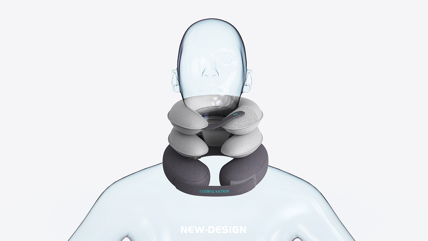 Cervical Spine Protection，Gentle material，Traditional Chinese Medicine Health Care，medical apparatus and instruments，industrial design，product design，NEW-DESIGN，