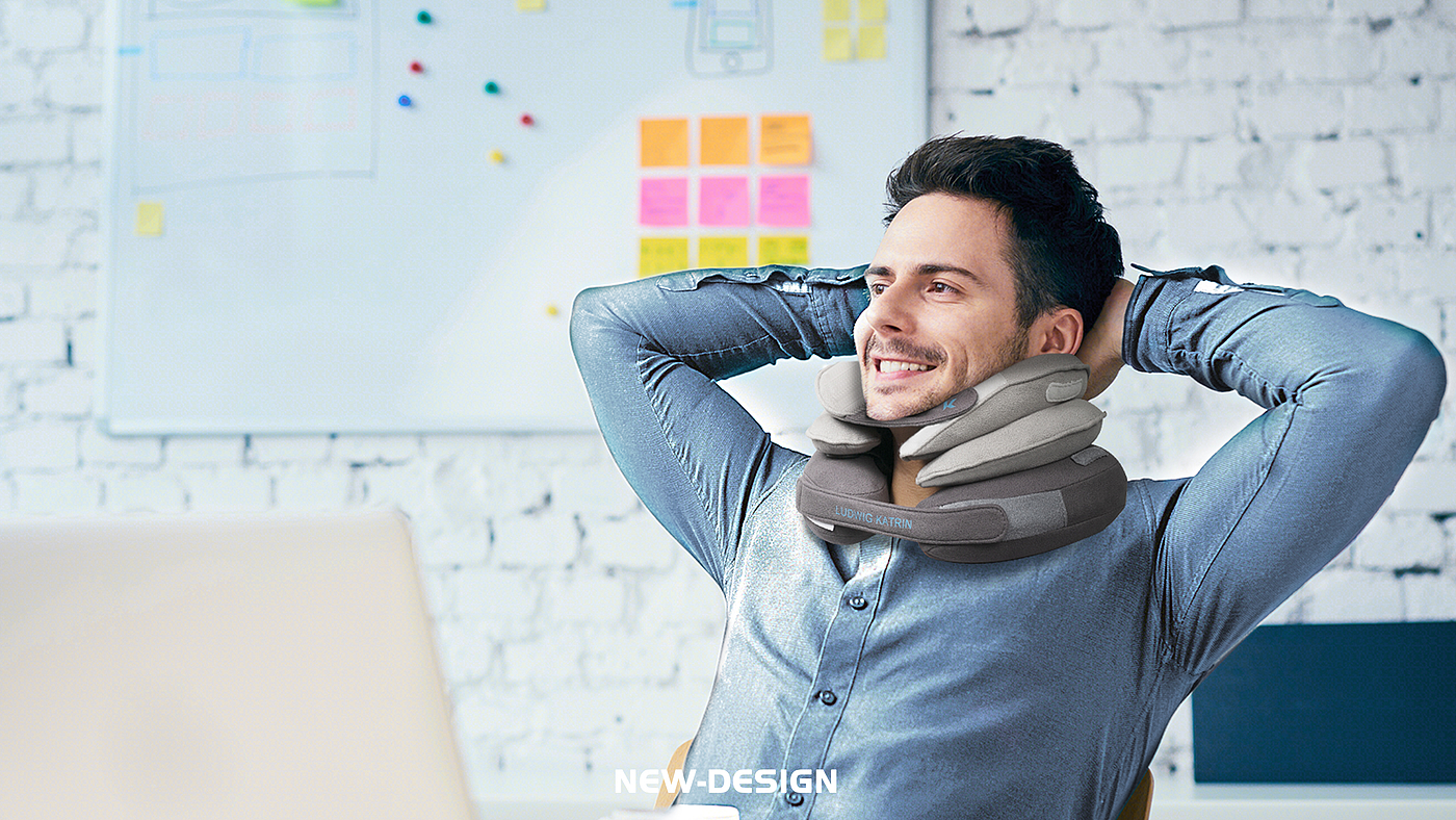 Cervical Spine Protection，Gentle material，Traditional Chinese Medicine Health Care，medical apparatus and instruments，industrial design，product design，NEW-DESIGN，