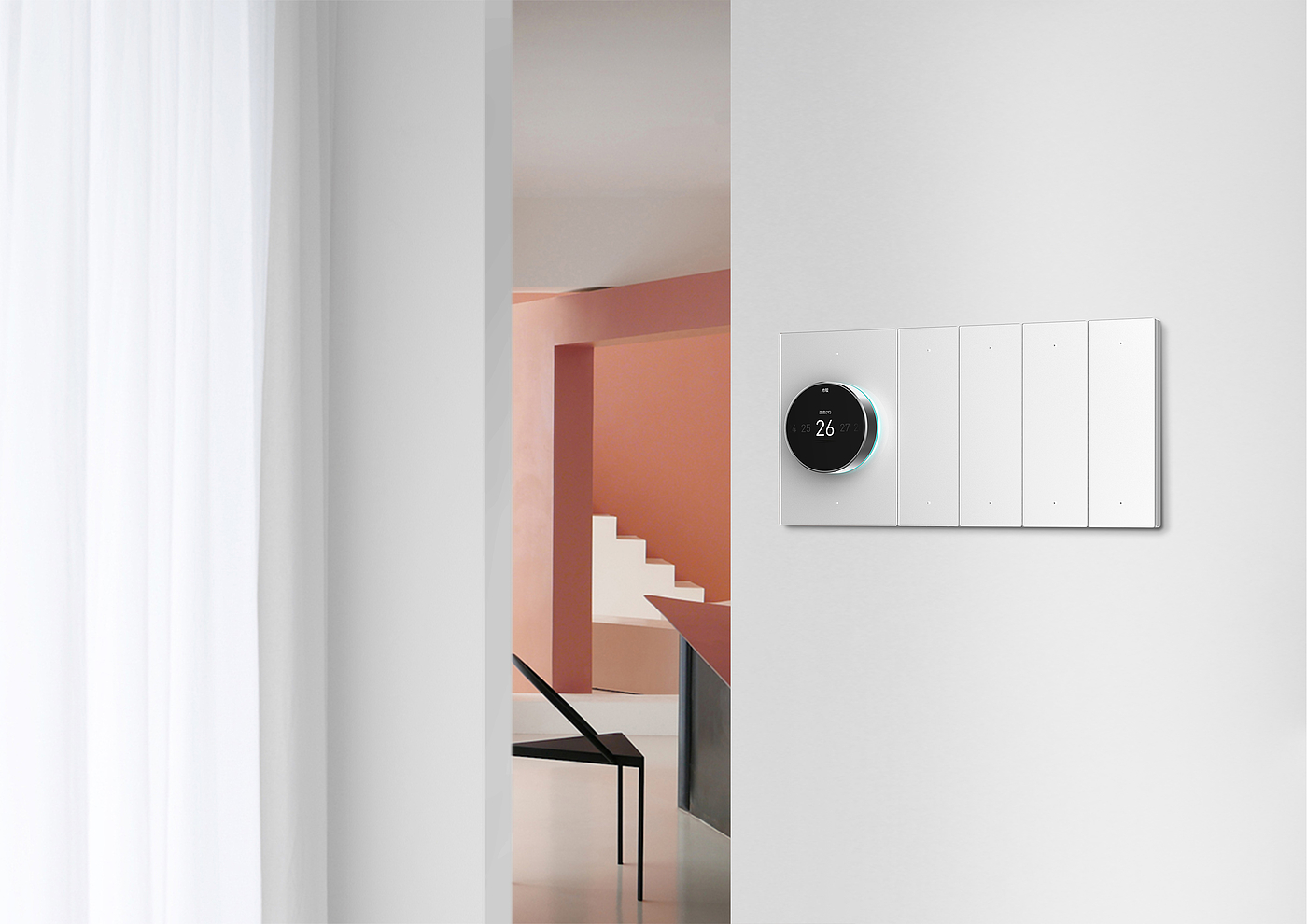 Smart home，Smart panel，The Smart Community，industrial design，product design，award-winning work，