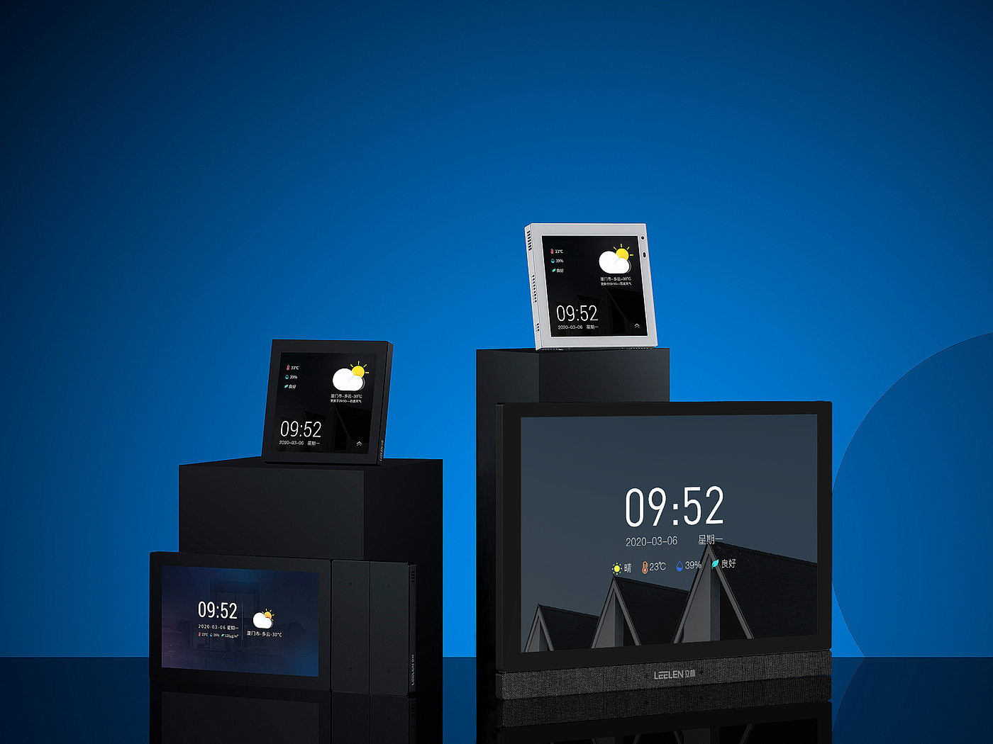 Smart home，industrial design，product design，award-winning work，The Smart Community，