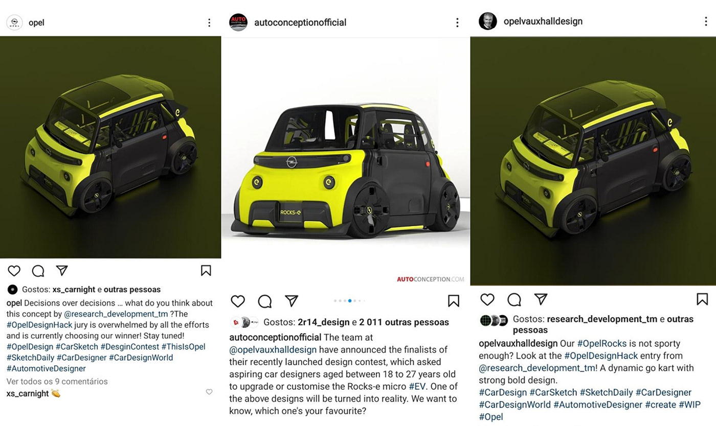 3D modeling，Automobile design，industrial design，opel，vehicle，