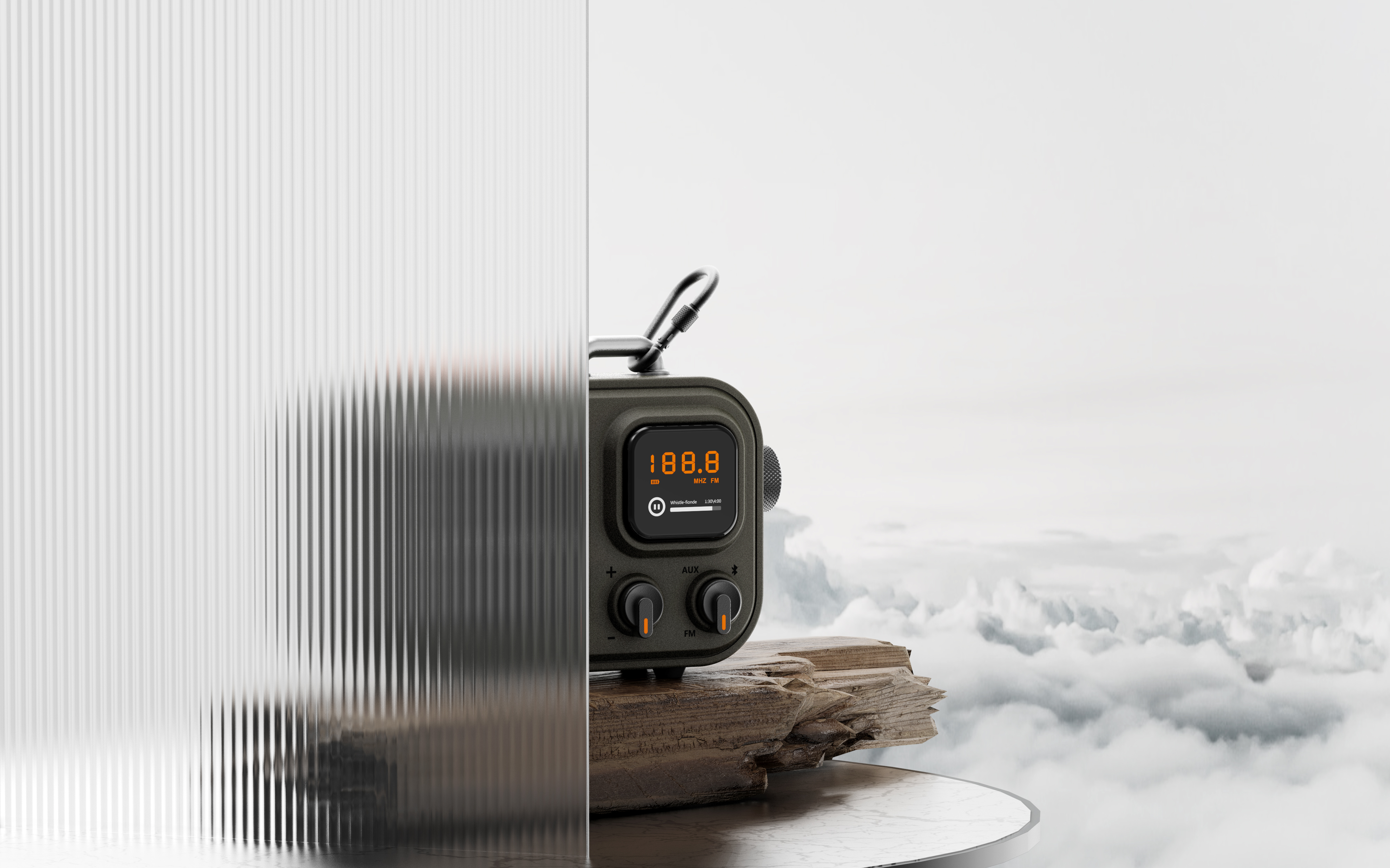 Retro，outdoors，radio，Bluetooth audio，