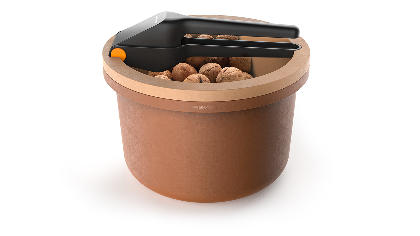 Walnut clip，product design，Tools and equipment，