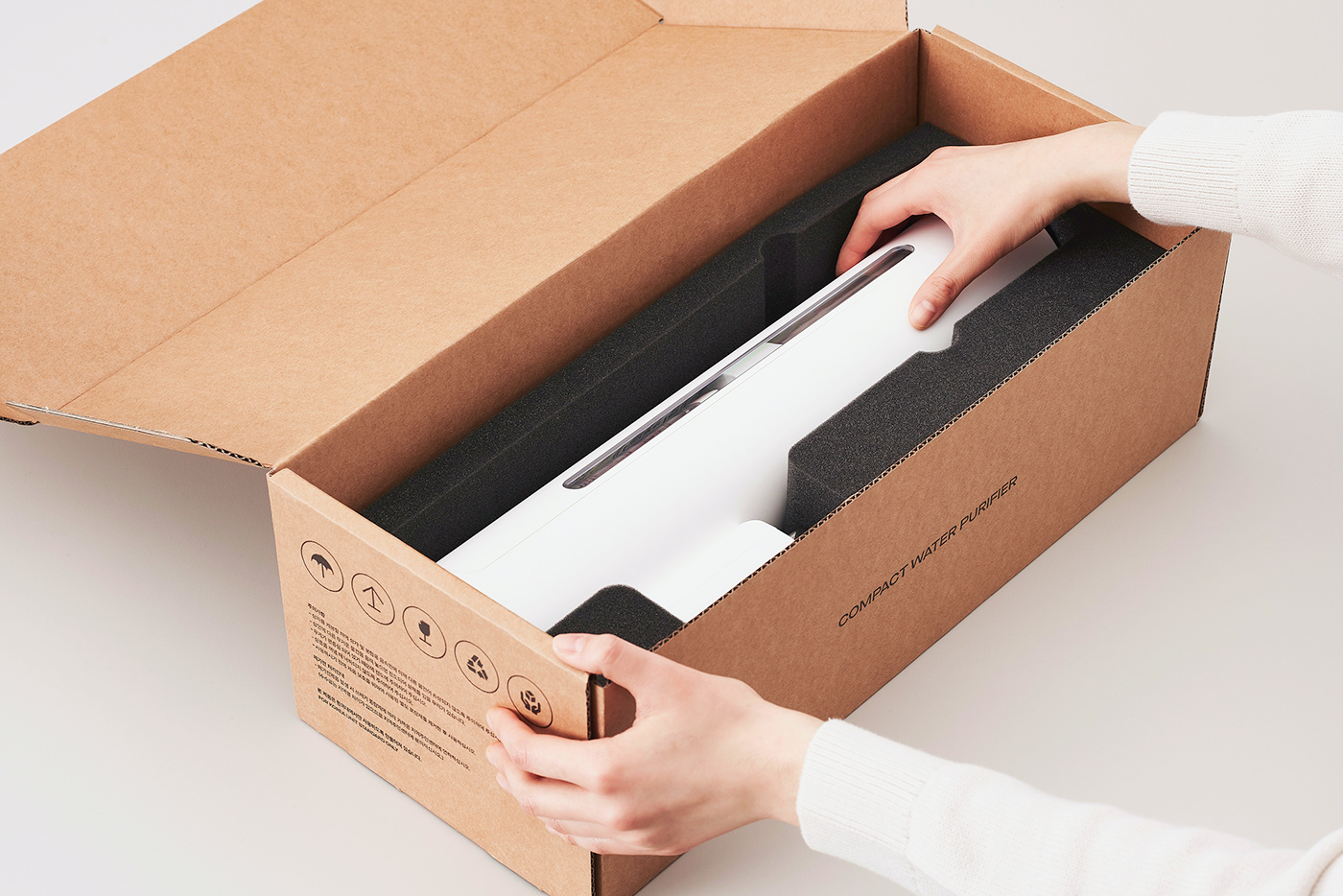 Water purifier，Water dispenser，product design，Tools and equipment，0100 water purifier，