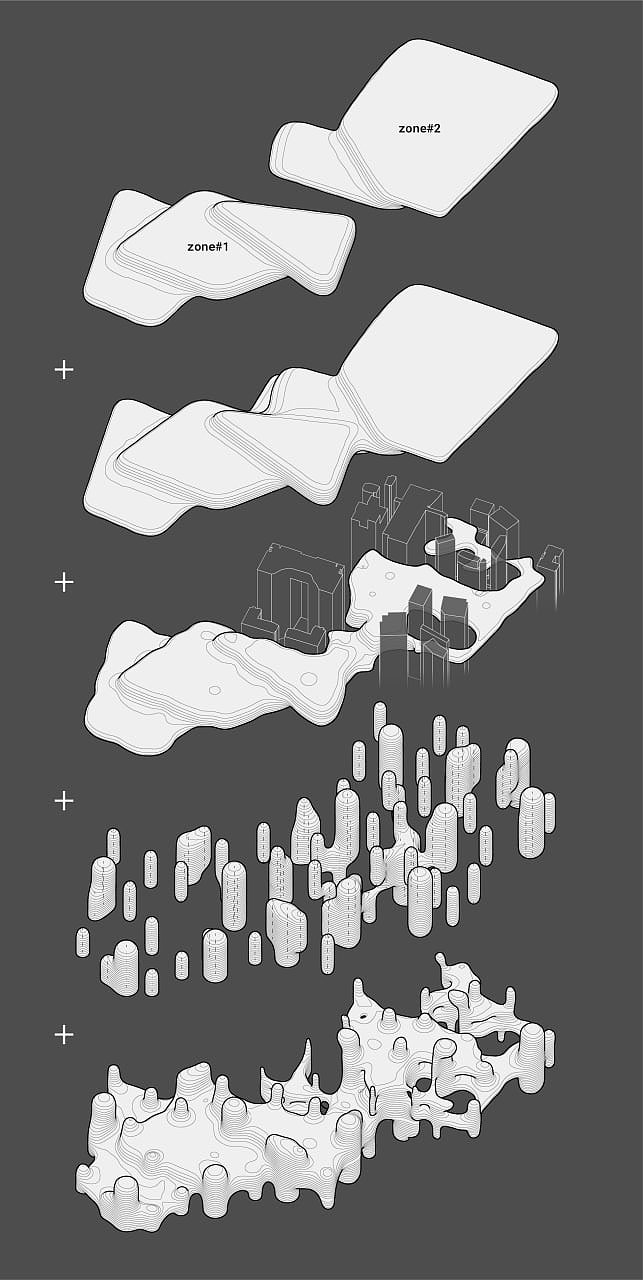 garden，Architecture，Design，Architectural design，3d，cgi，Render，visualization，