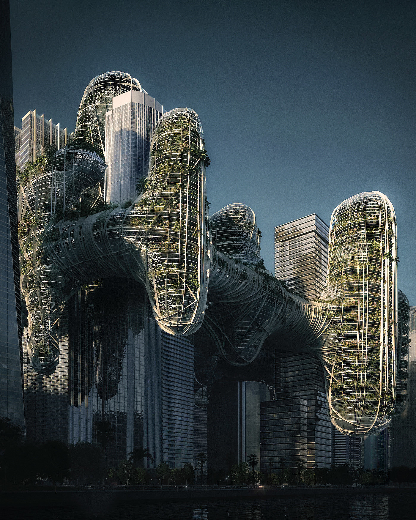 花园，建筑，设计，建筑设计，3d，cgi，渲染，可视化，