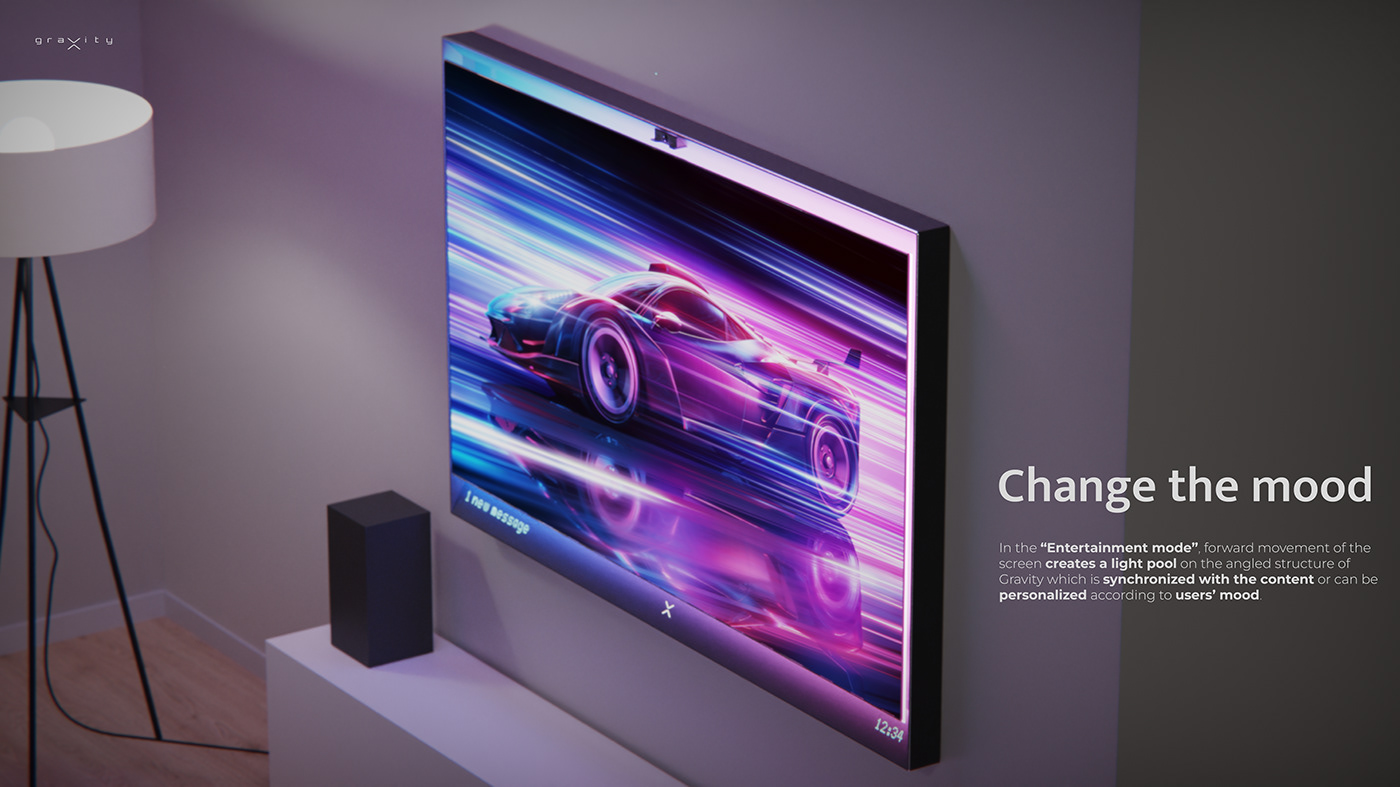 game，gravity，product design，Design，tv，industrial design，