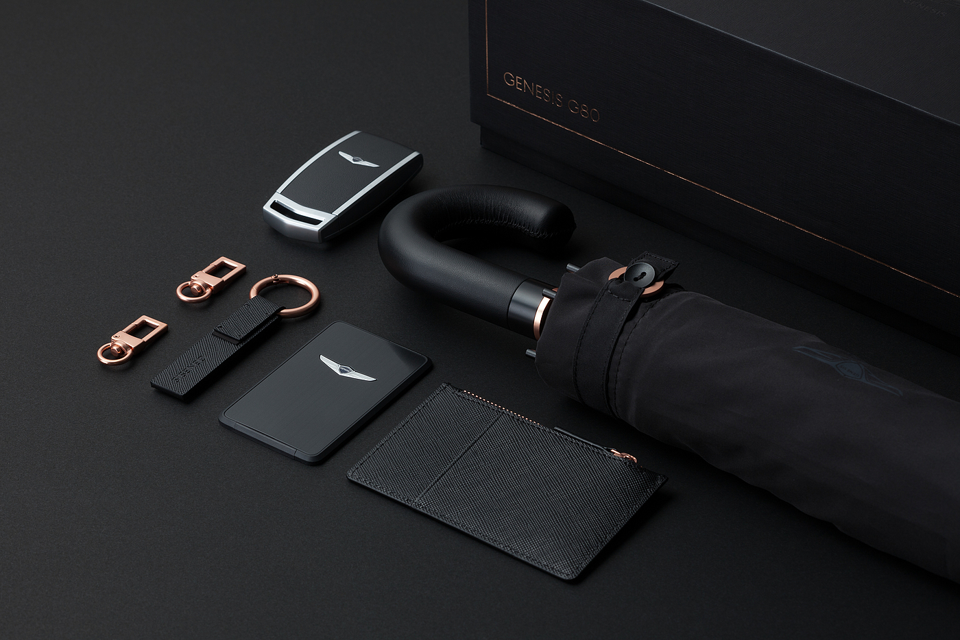 Genesis G80，Accessory Kit，black，product design，