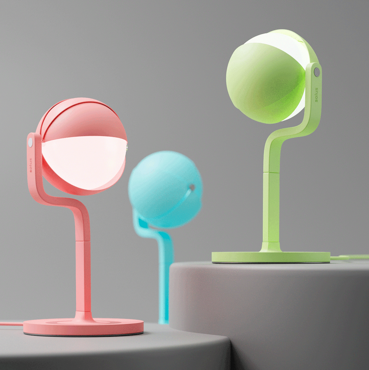 lamp，SOLUS，Lamp design，innovate，