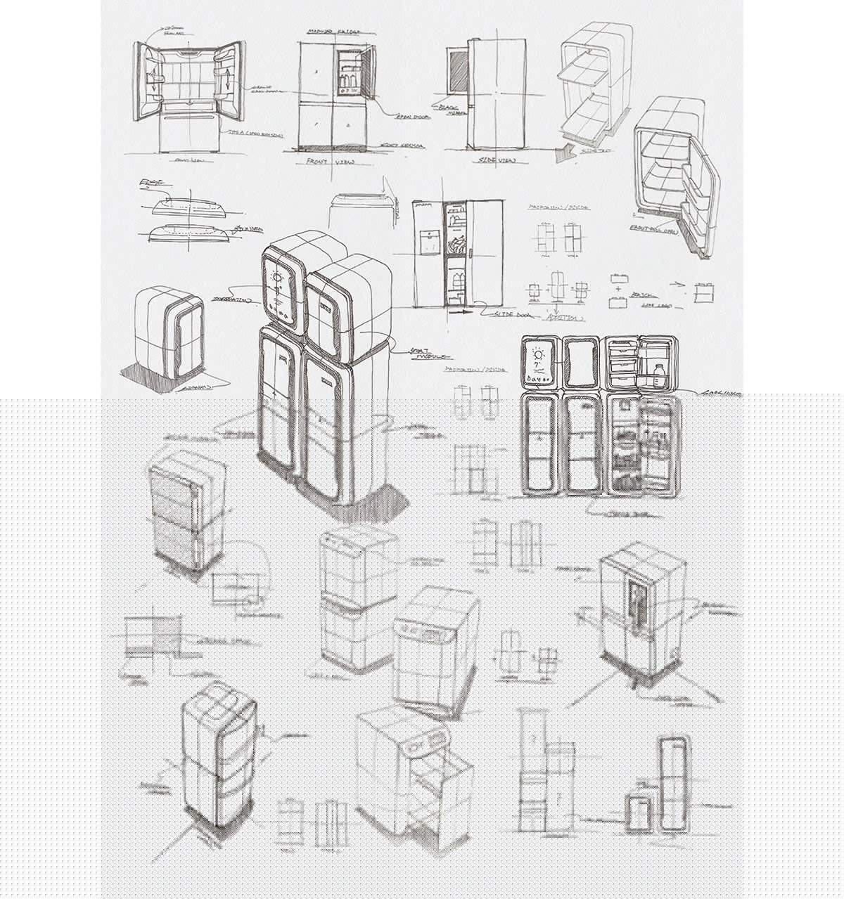 ADDITION，Refrigerator，Household Electric Appliances，product design，