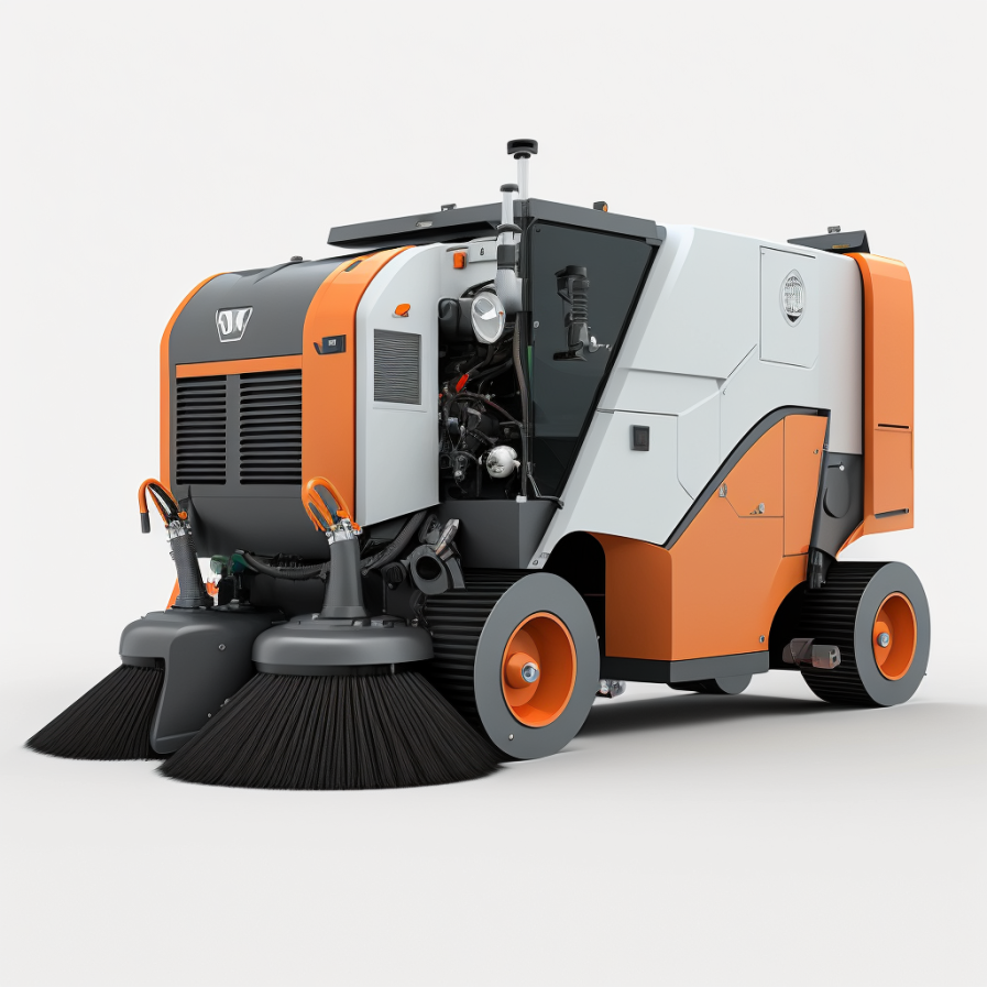 Sanitation cleaning vehicle，Sanitation vehicle，Cleaning car，Garbage truck，Besek design，