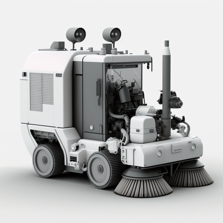 Sanitation cleaning vehicle，Sanitation vehicle，Cleaning car，Garbage truck，Besek design，