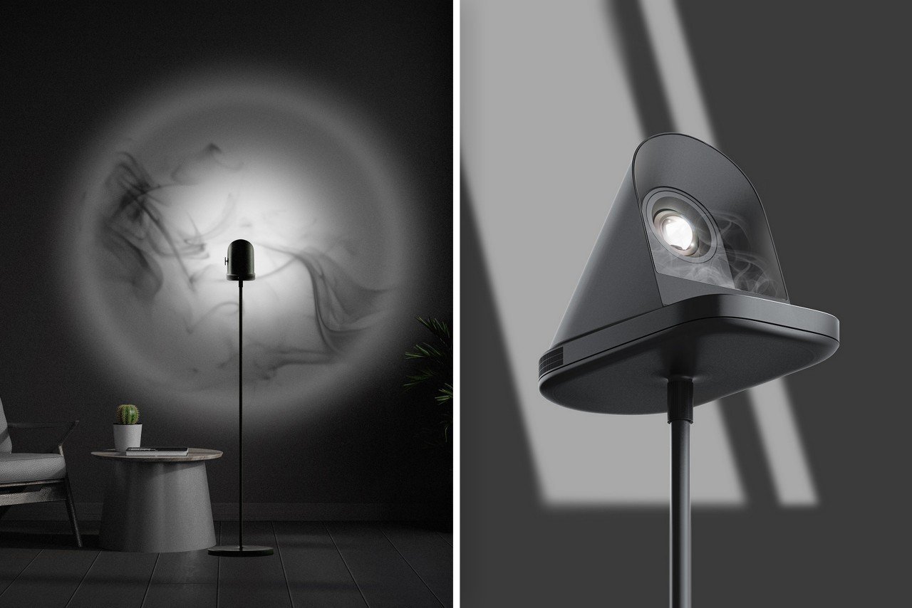 lamp，Incense burner，Sunset light，Brume，