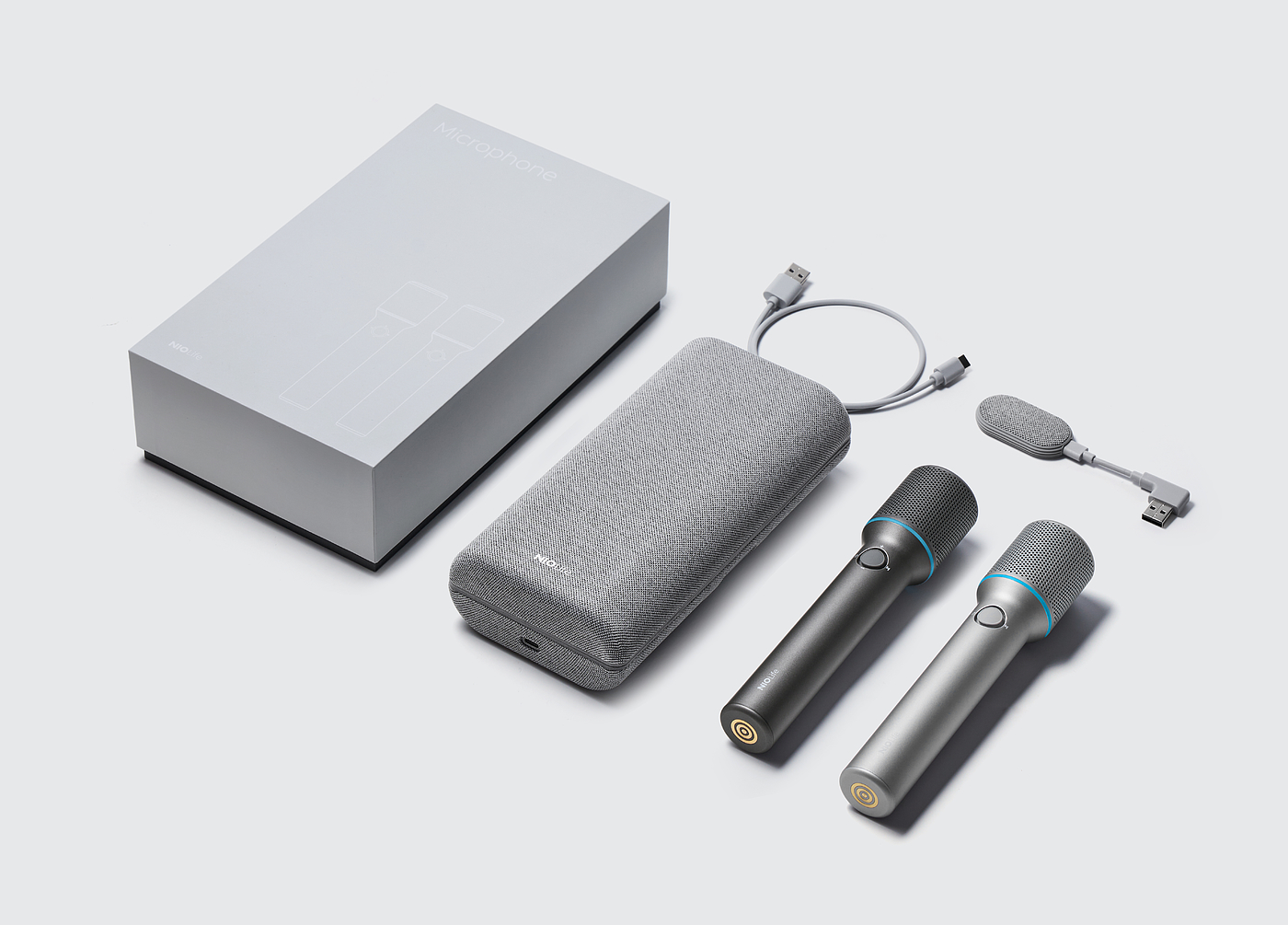 Microphone，industrial design，Weilai automobile，Vehicle Microphone，NIO，