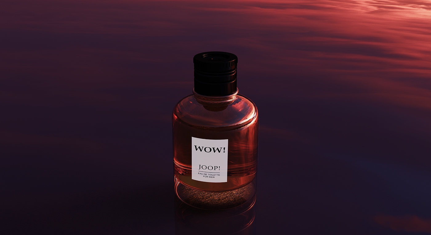 Keyshot rendering，Chanel，transparent，If I can, I hope the computer can run faster.，