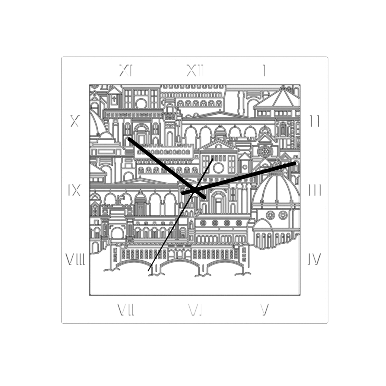 Wall clock，Cement wall clock，mural wall clock，French ornaments，