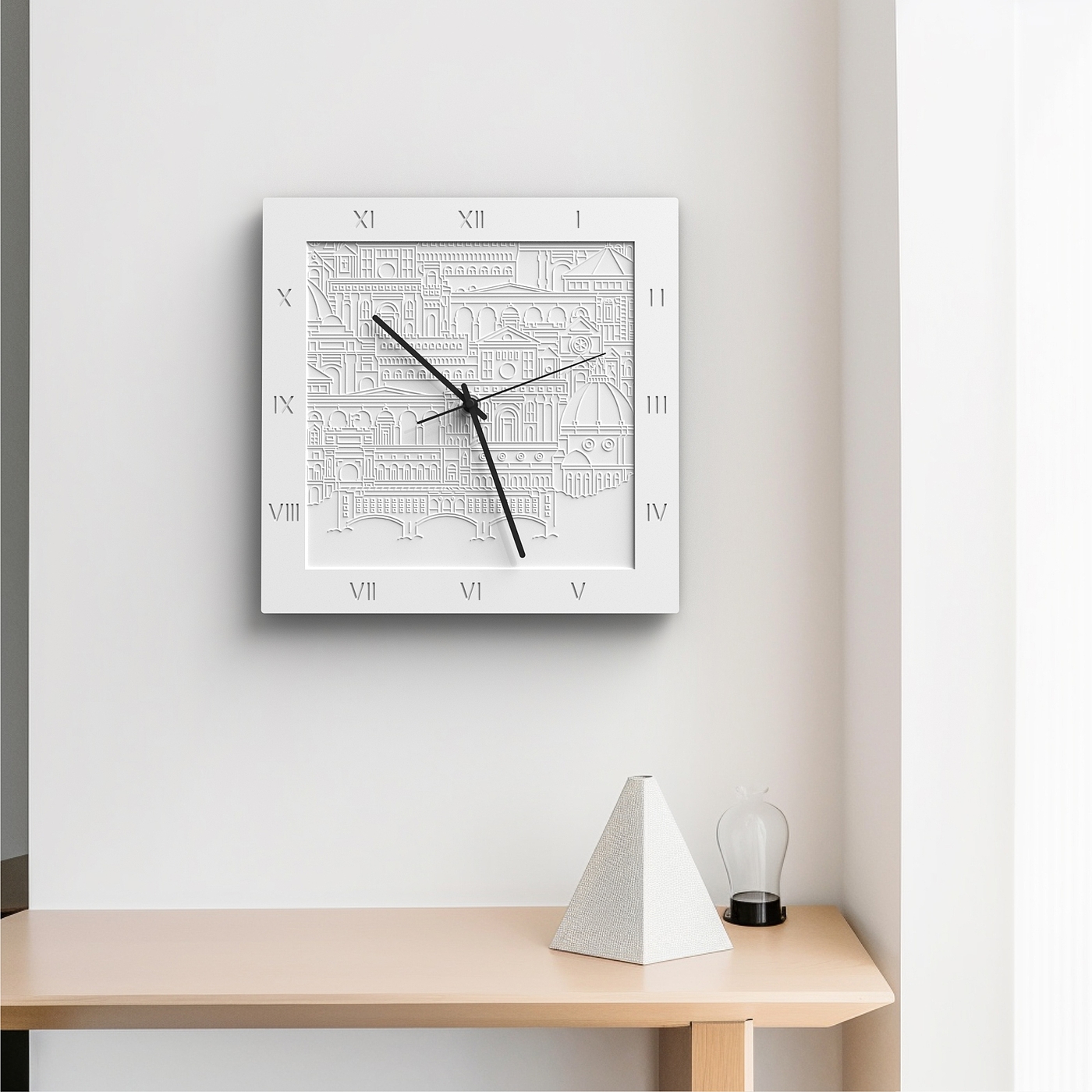 Wall clock，Cement wall clock，mural wall clock，French ornaments，