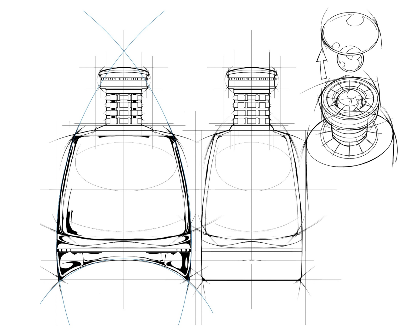 packing design，Brand identity，Bottle design，Brandy design，Graphic Artist Designer，