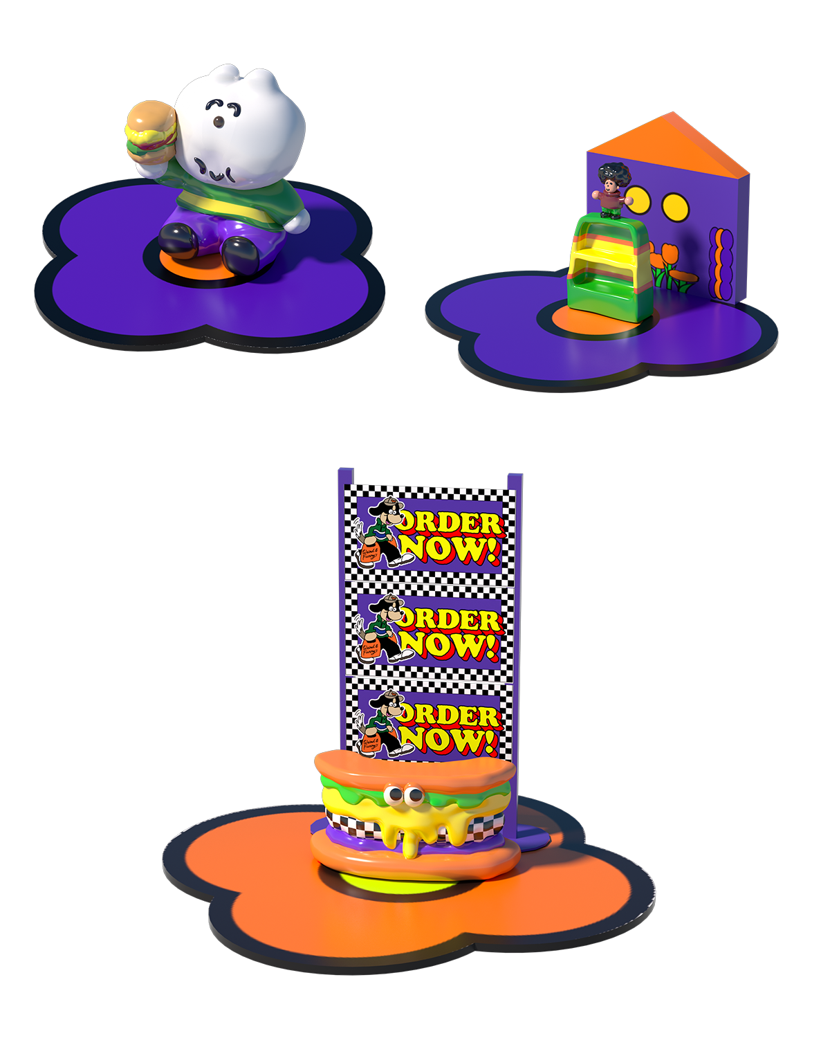 Illustration design，space design ，