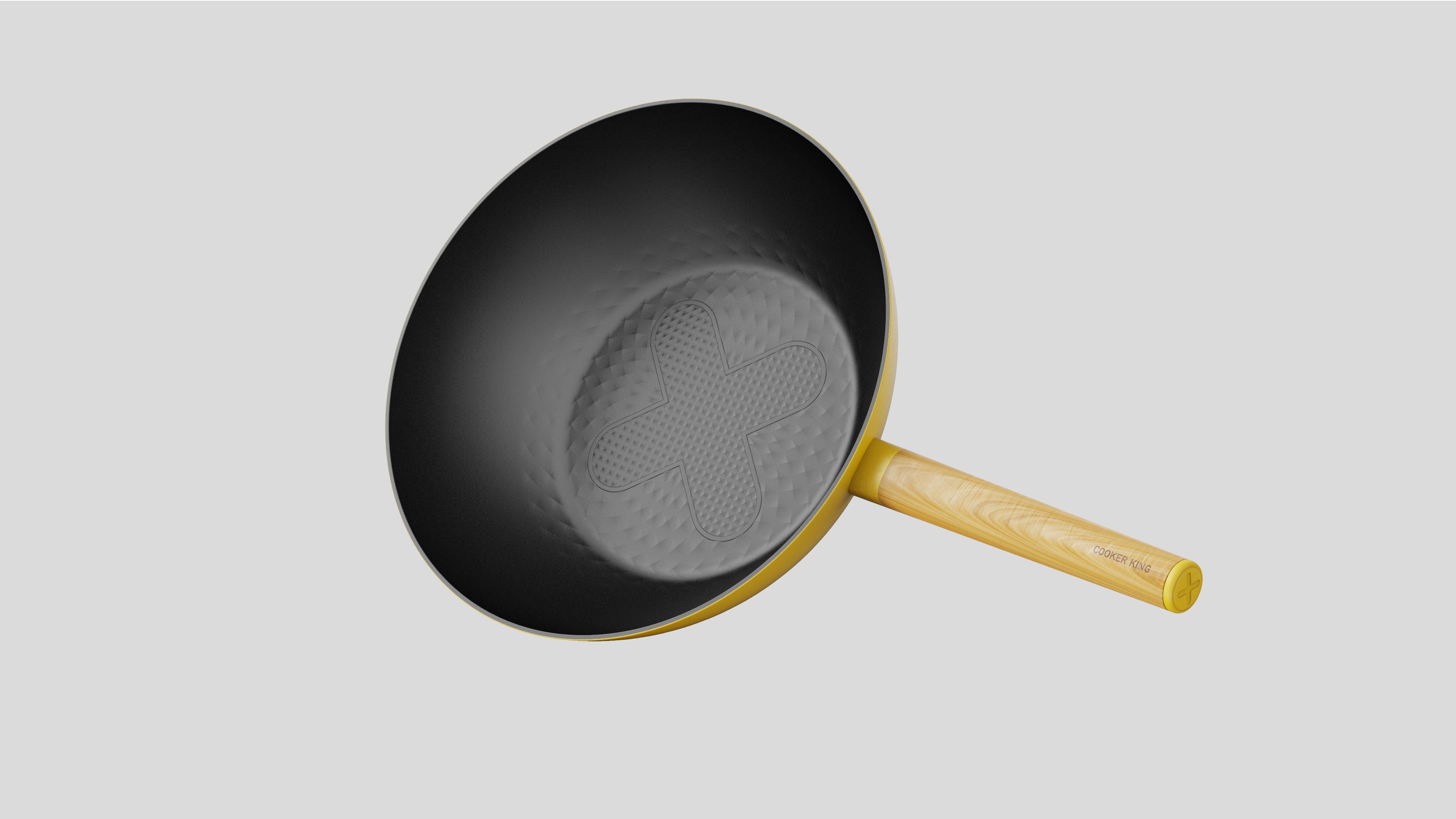 Cooking King，Set of tied pot，Small yellow duck series，cookware，Macaroon，