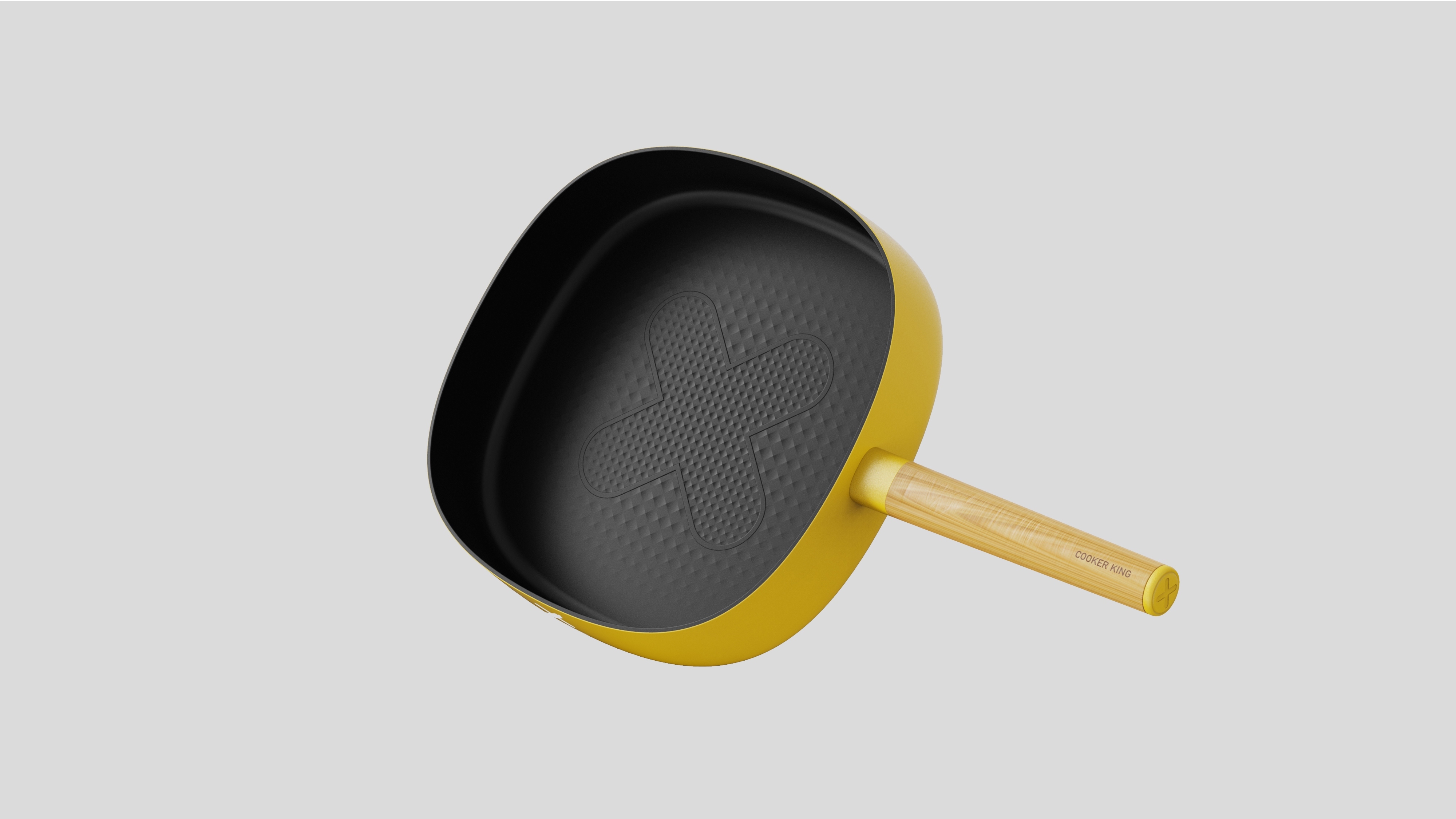 Cooking King，Set of tied pot，Small yellow duck series，cookware，Macaroon，