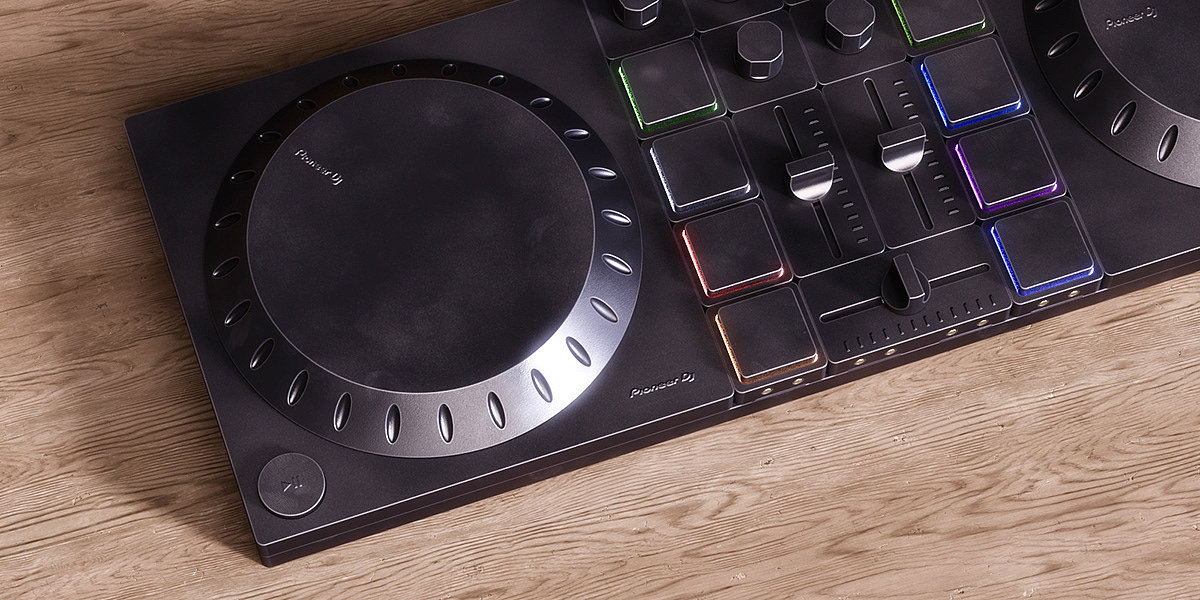 Pioneer Dj，Modular controller，conceptual design，electronic product，