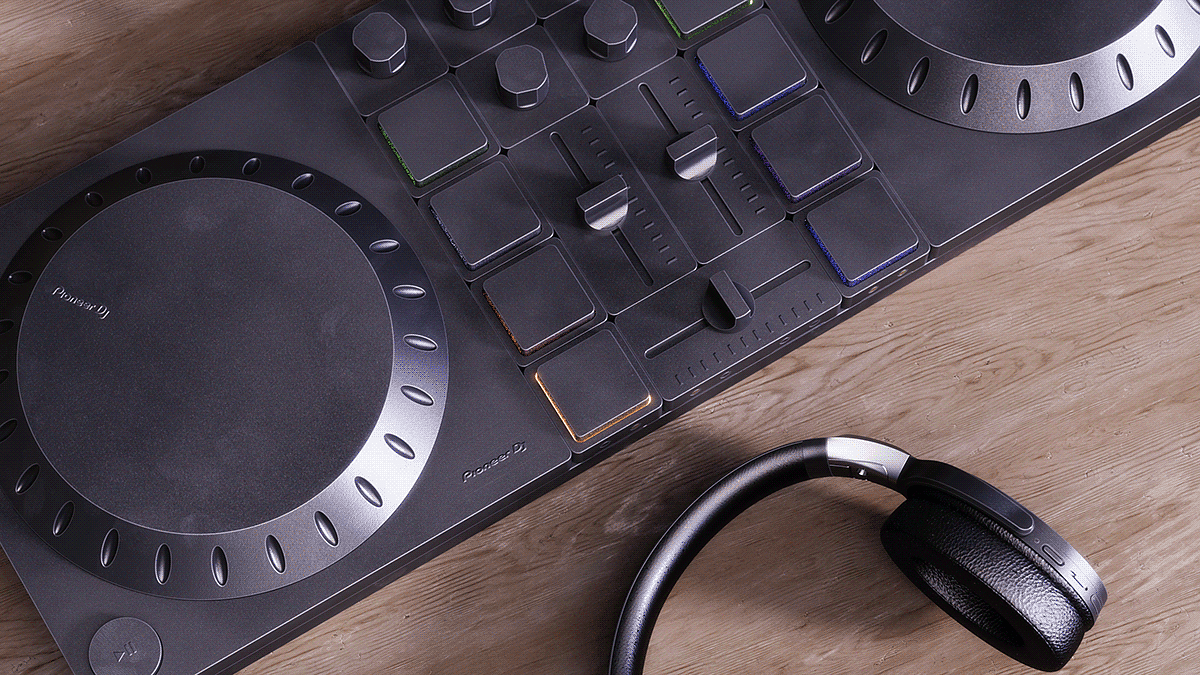 Pioneer Dj，Modular controller，conceptual design，electronic product，