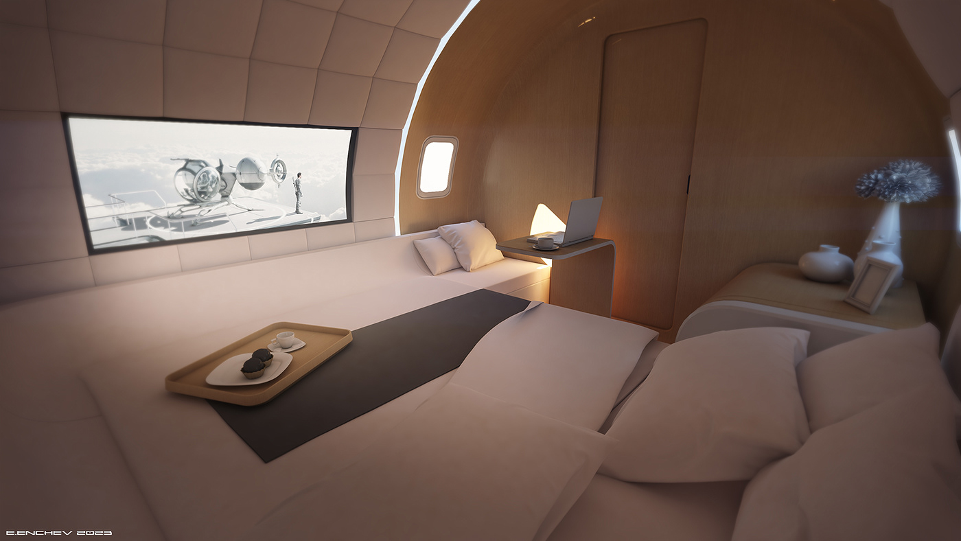 Private aircraft，Interior design，vehicle，aircraft，