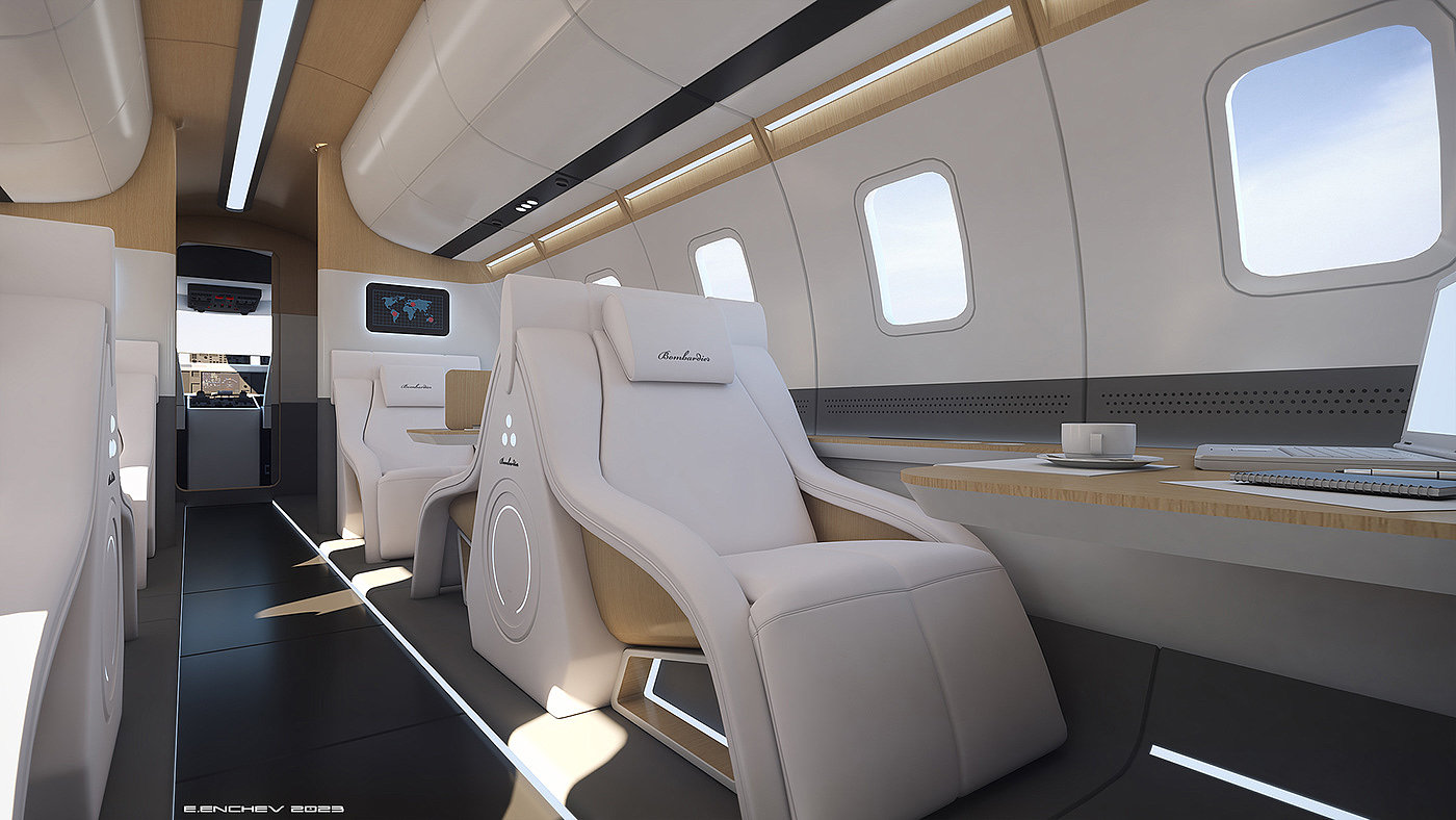 Private aircraft，Interior design，vehicle，aircraft，
