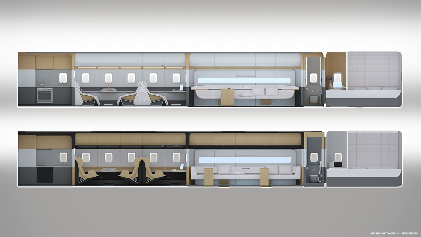 Private aircraft，Interior design，vehicle，aircraft，