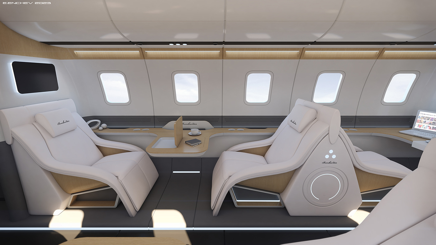 Private aircraft，Interior design，vehicle，aircraft，