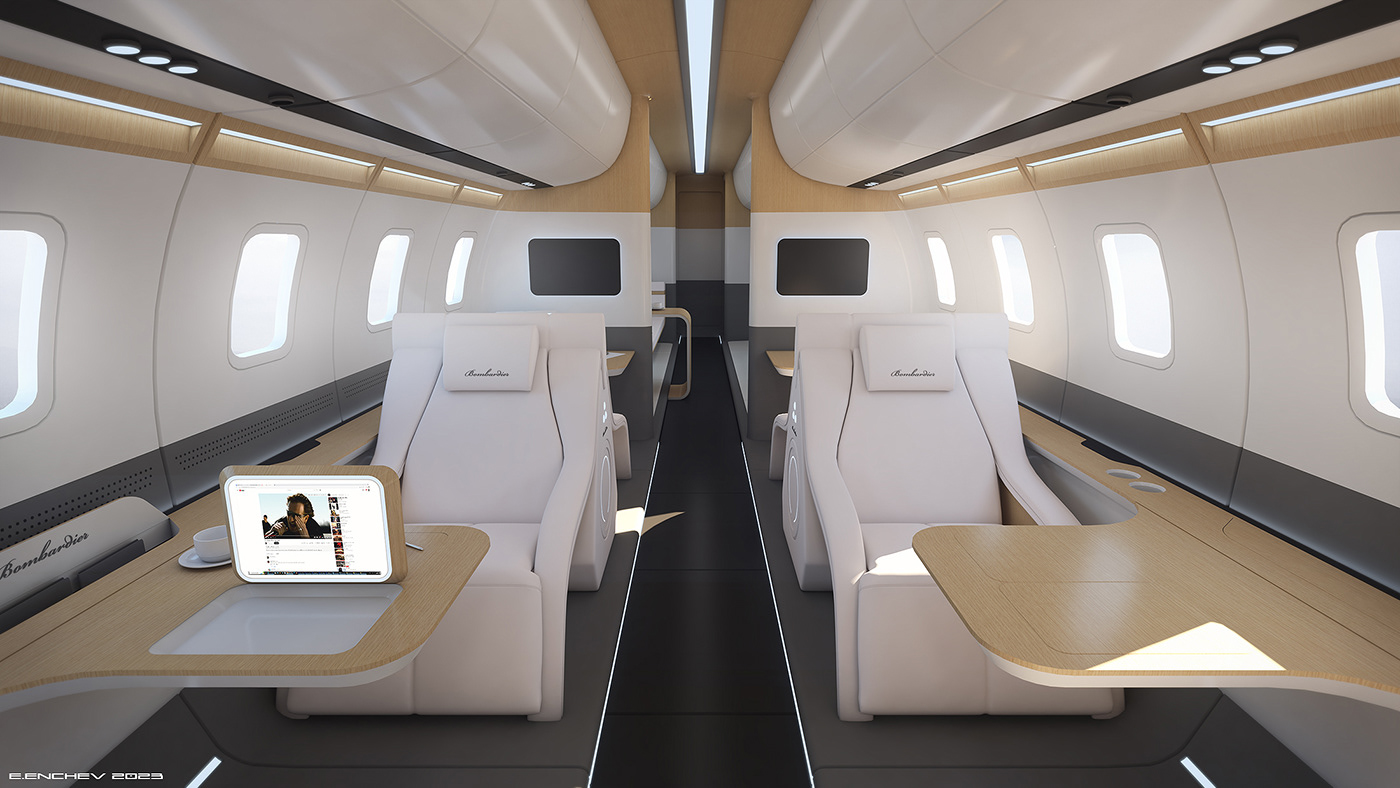 Private aircraft，Interior design，vehicle，aircraft，