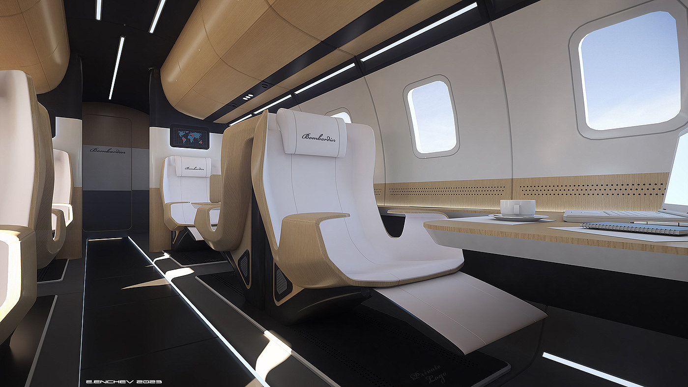 Private aircraft，Interior design，vehicle，aircraft，