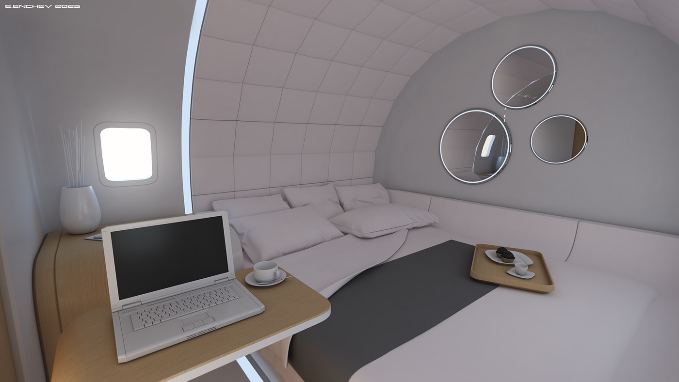 Private aircraft，Interior design，vehicle，aircraft，