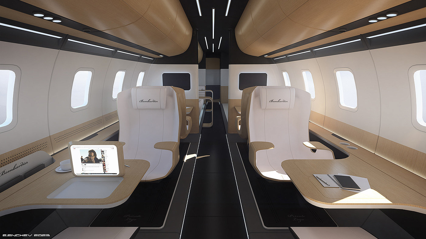 Private aircraft，Interior design，vehicle，aircraft，
