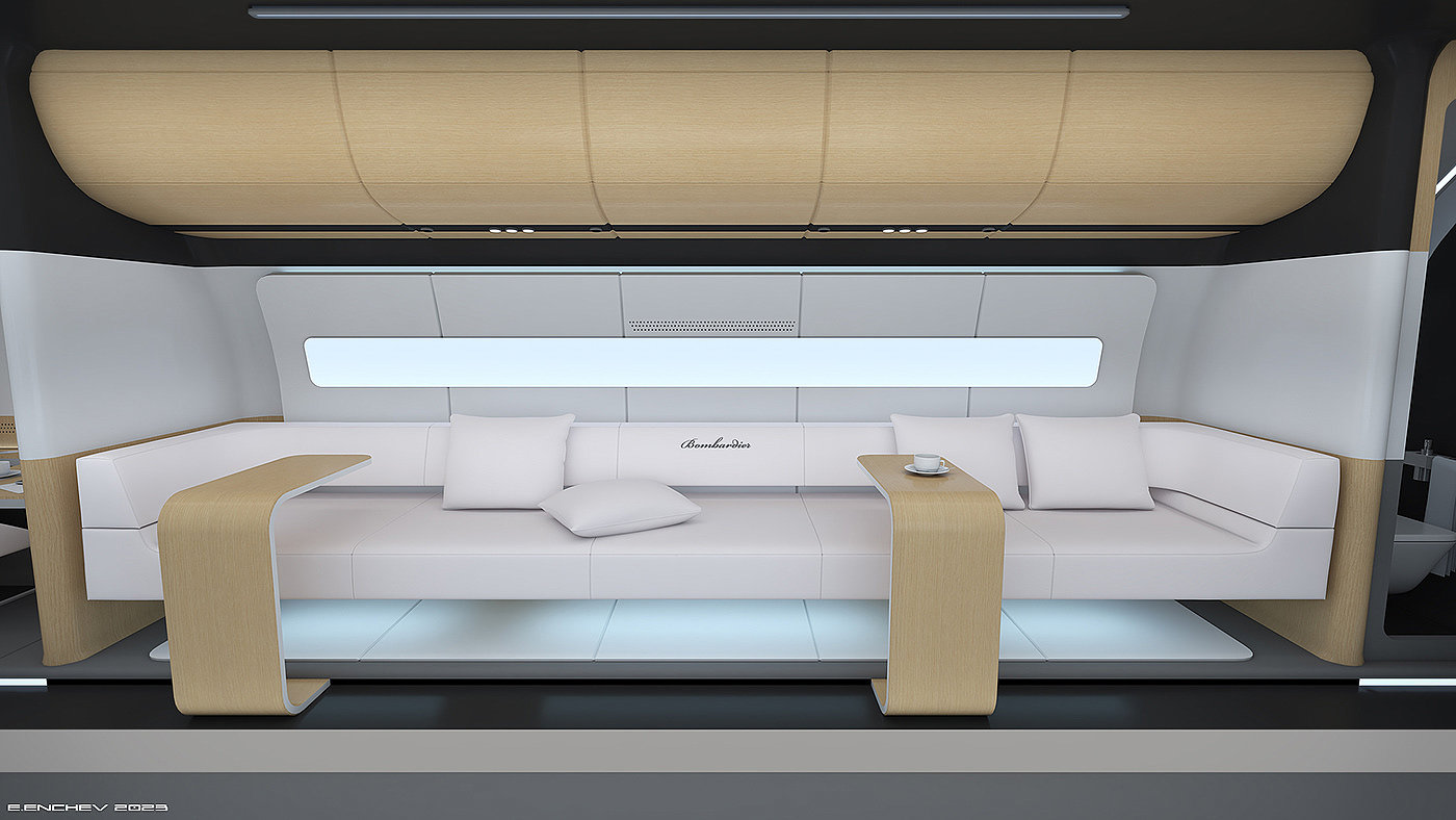 Private aircraft，Interior design，vehicle，aircraft，