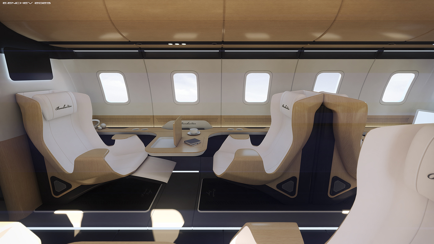 Private aircraft，Interior design，vehicle，aircraft，