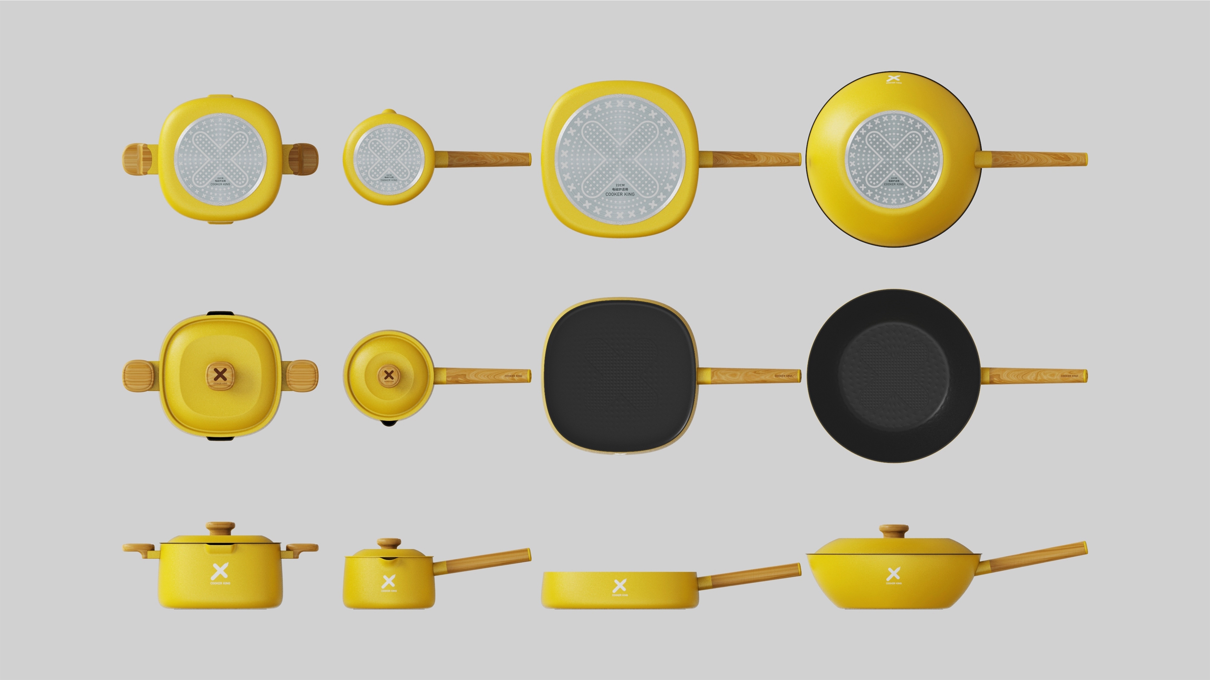 Kitchen space, kitchenware design，