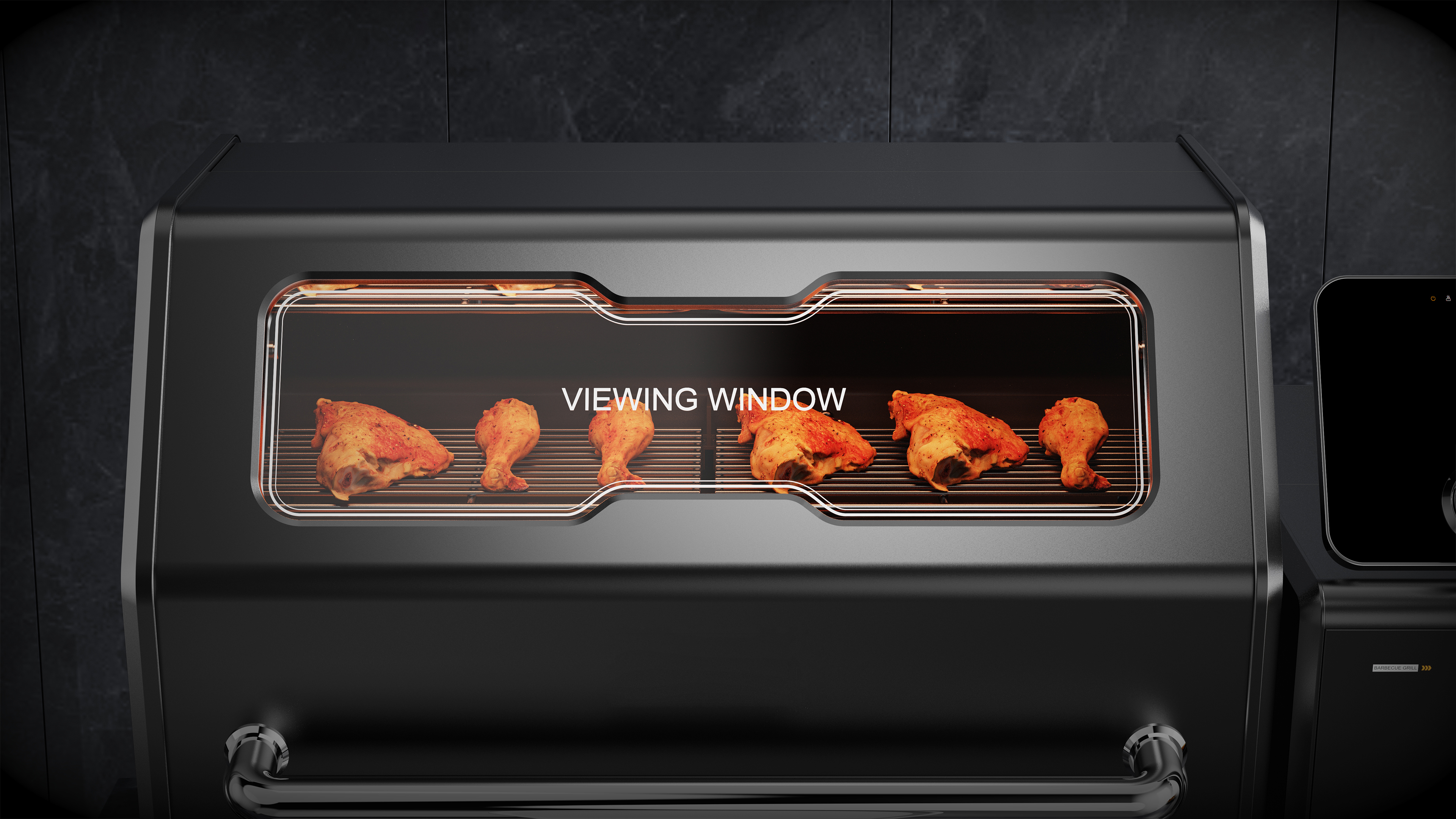 outdoors，household electrical appliances，barbecue，ui，interactive，